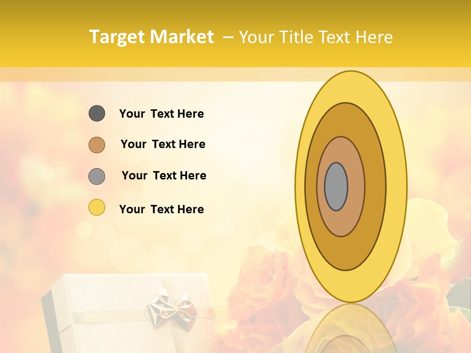 Rose Strau Floral PowerPoint Template