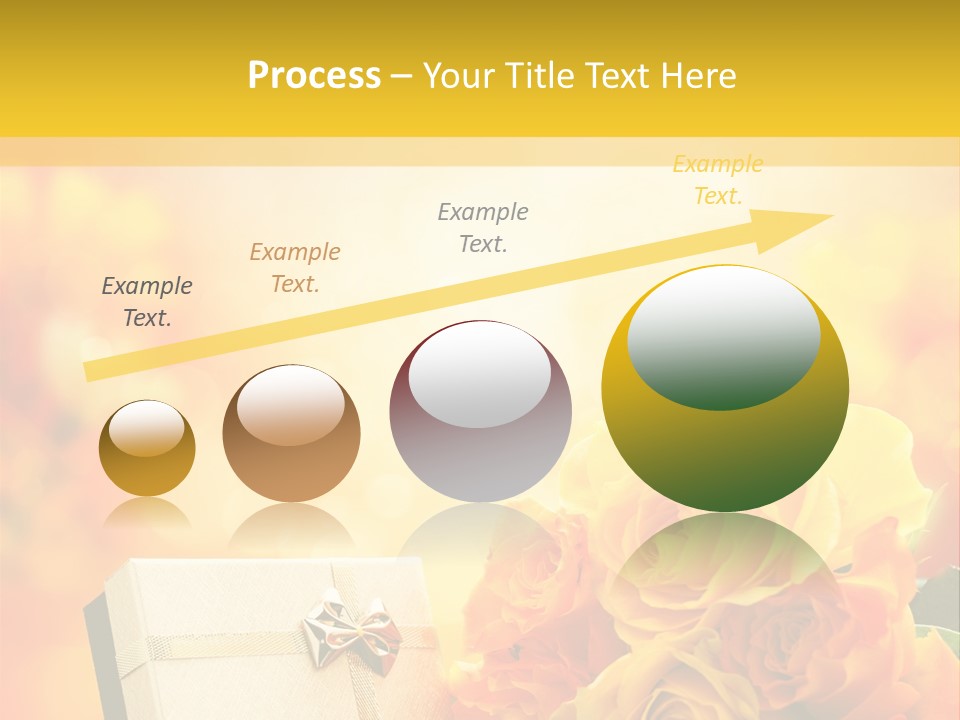 Rose Strau Floral PowerPoint Template