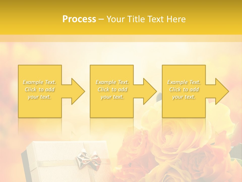 Rose Strau Floral PowerPoint Template