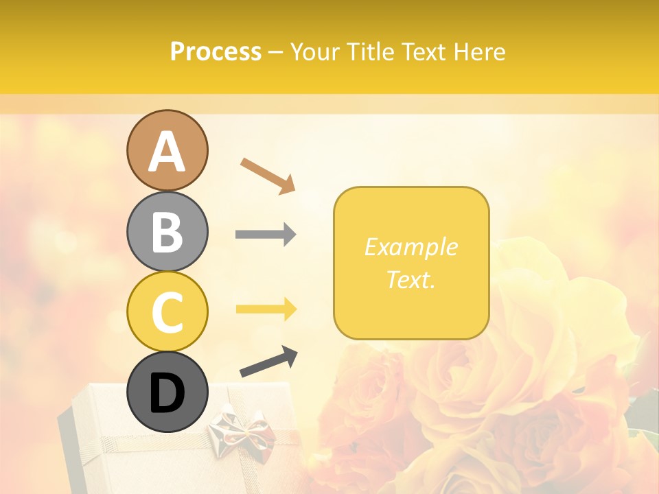 Rose Strau Floral PowerPoint Template