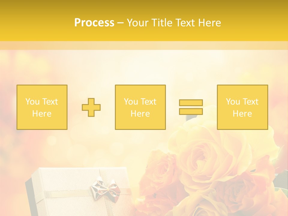 Rose Strau Floral PowerPoint Template