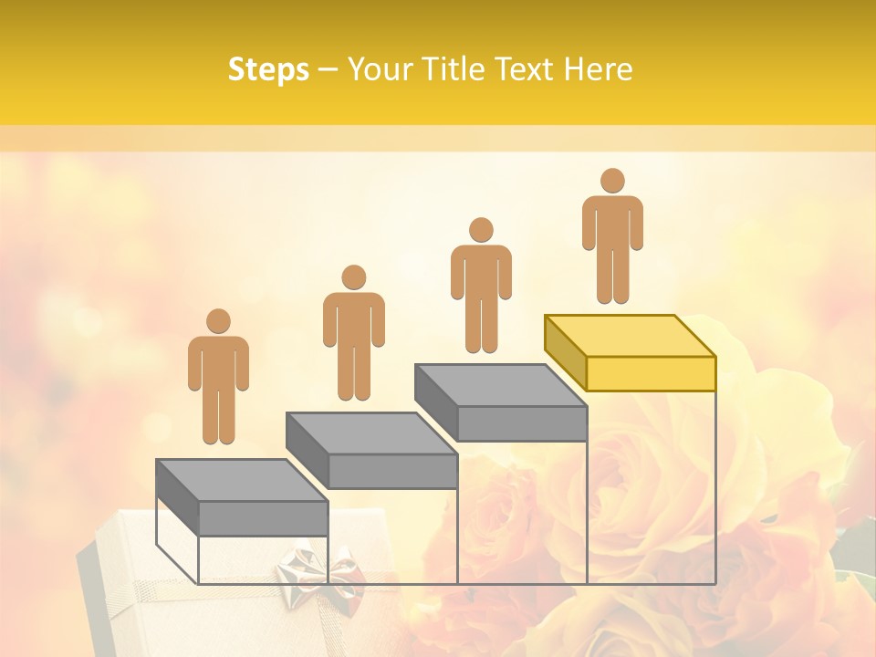 Rose Strau Floral PowerPoint Template