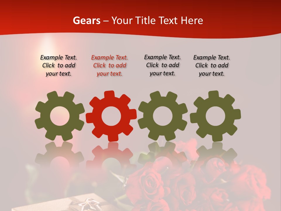 Februar Heirat Hochzeit PowerPoint Template