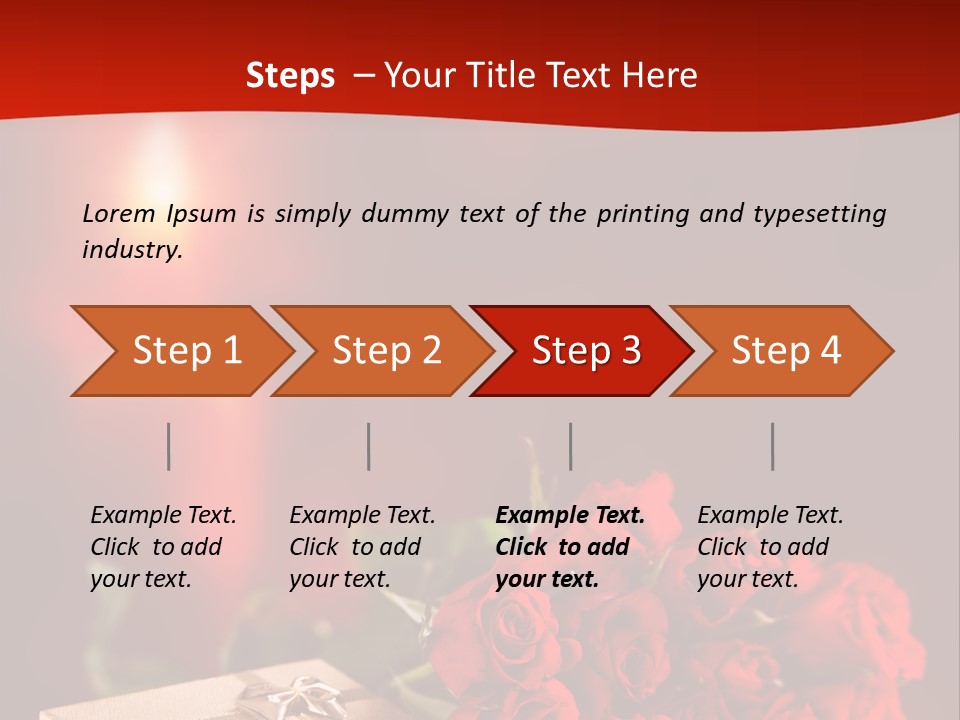 Februar Heirat Hochzeit PowerPoint Template