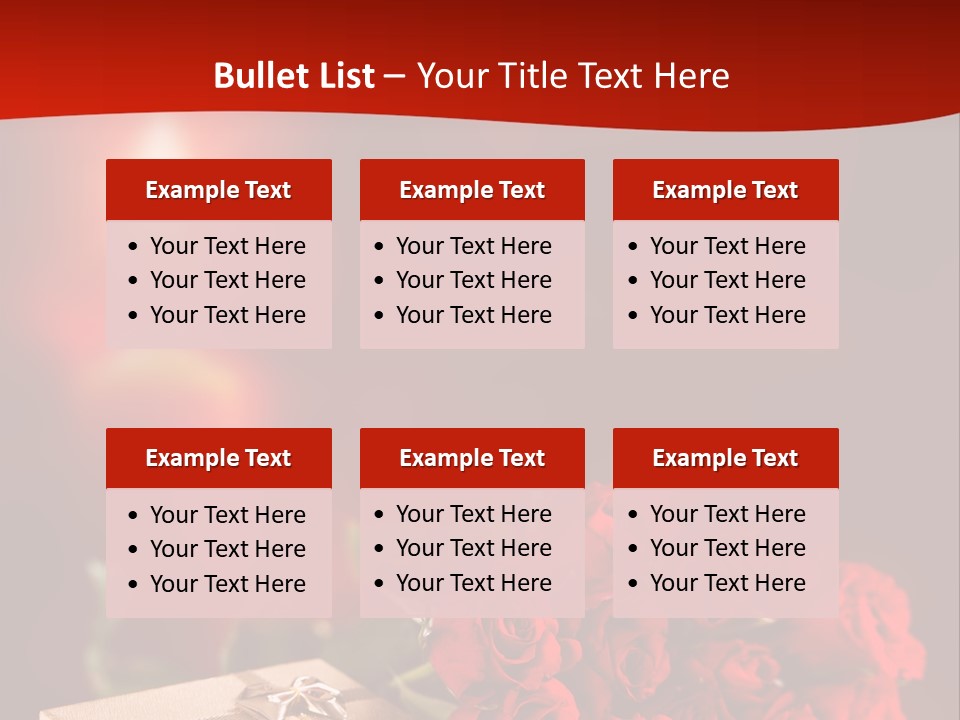 Februar Heirat Hochzeit PowerPoint Template