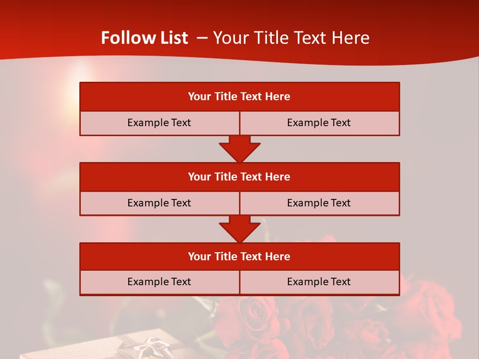 Februar Heirat Hochzeit PowerPoint Template