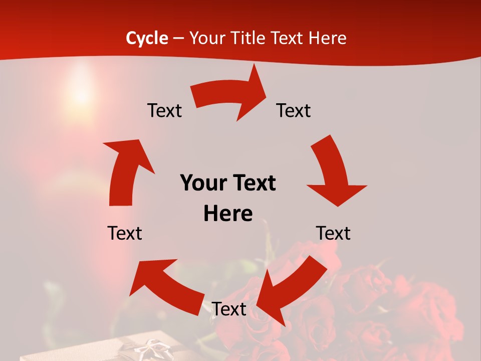 Februar Heirat Hochzeit PowerPoint Template