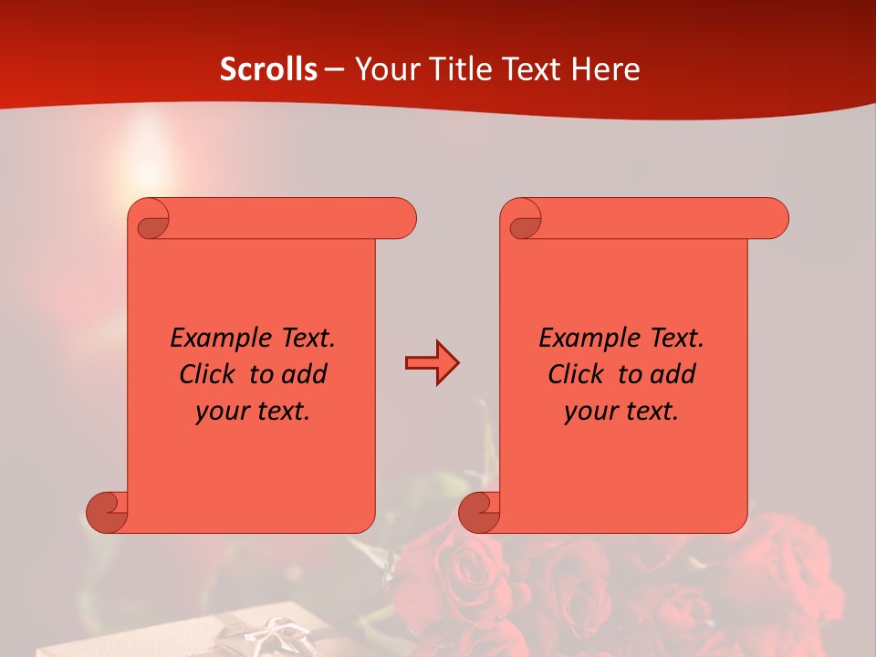 Februar Heirat Hochzeit PowerPoint Template