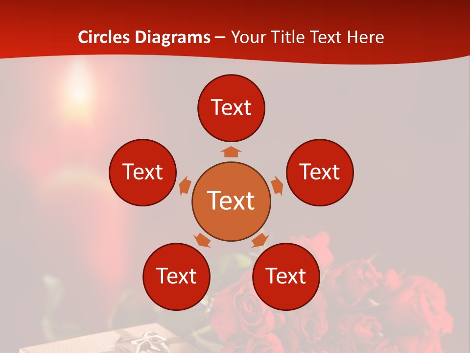 Februar Heirat Hochzeit PowerPoint Template