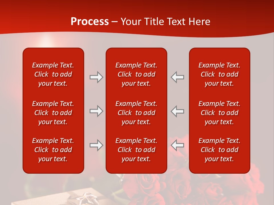 Februar Heirat Hochzeit PowerPoint Template