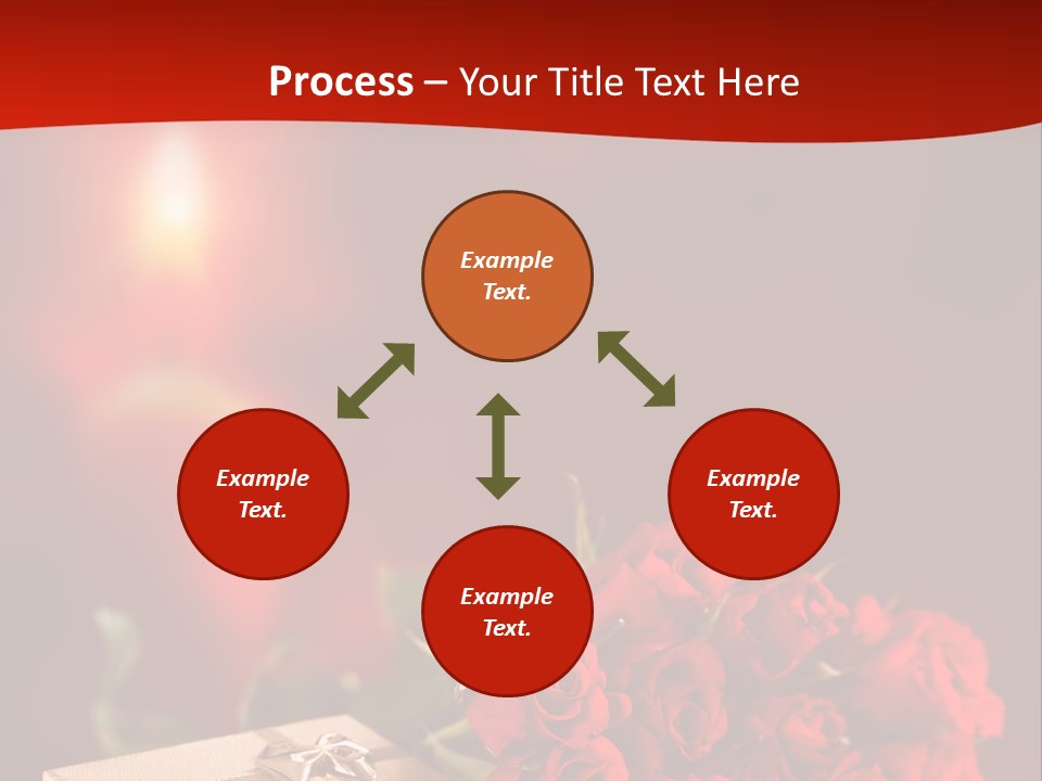 Februar Heirat Hochzeit PowerPoint Template