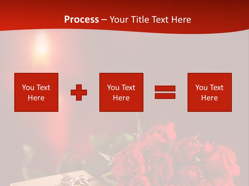 Februar Heirat Hochzeit PowerPoint Template