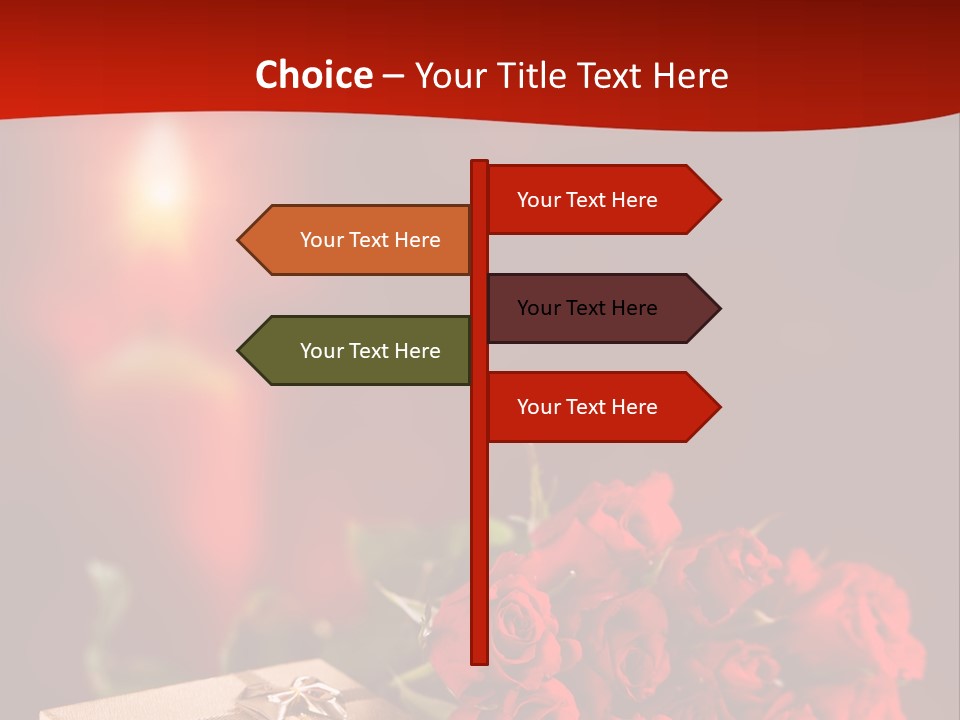 Februar Heirat Hochzeit PowerPoint Template