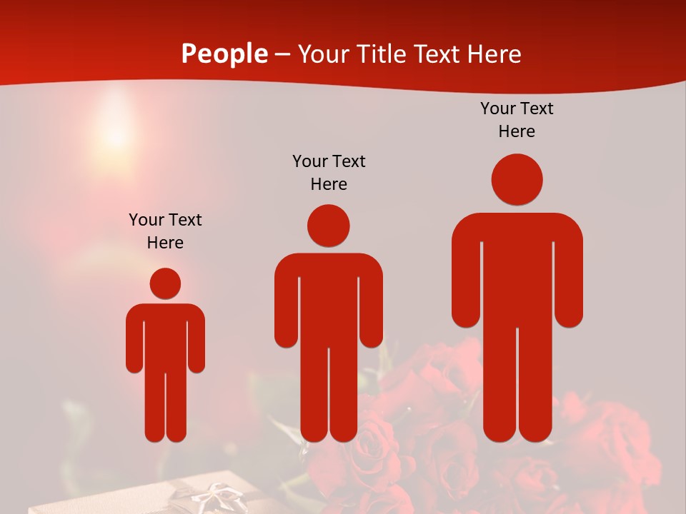 Februar Heirat Hochzeit PowerPoint Template