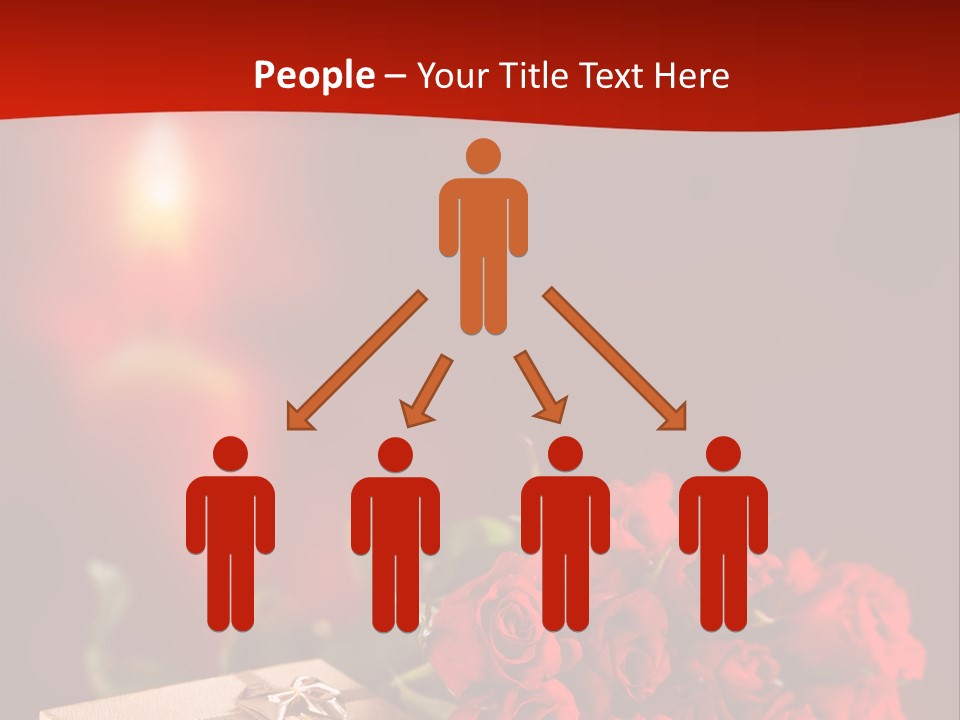 Februar Heirat Hochzeit PowerPoint Template