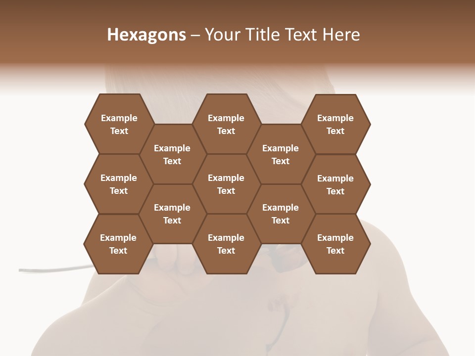 Heureux Blond Blanc PowerPoint Template