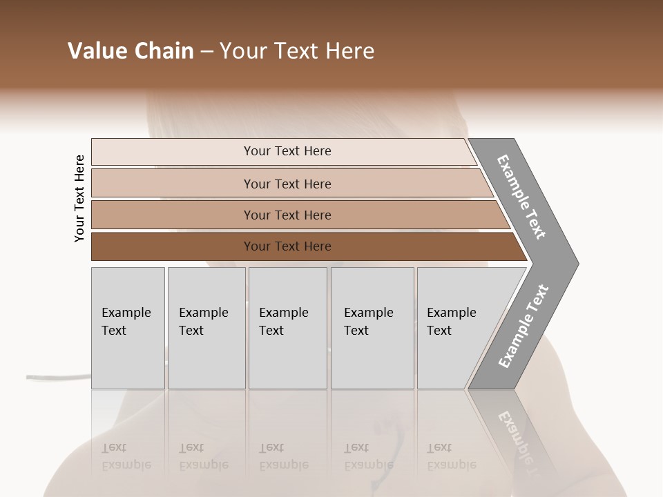 Heureux Blond Blanc PowerPoint Template