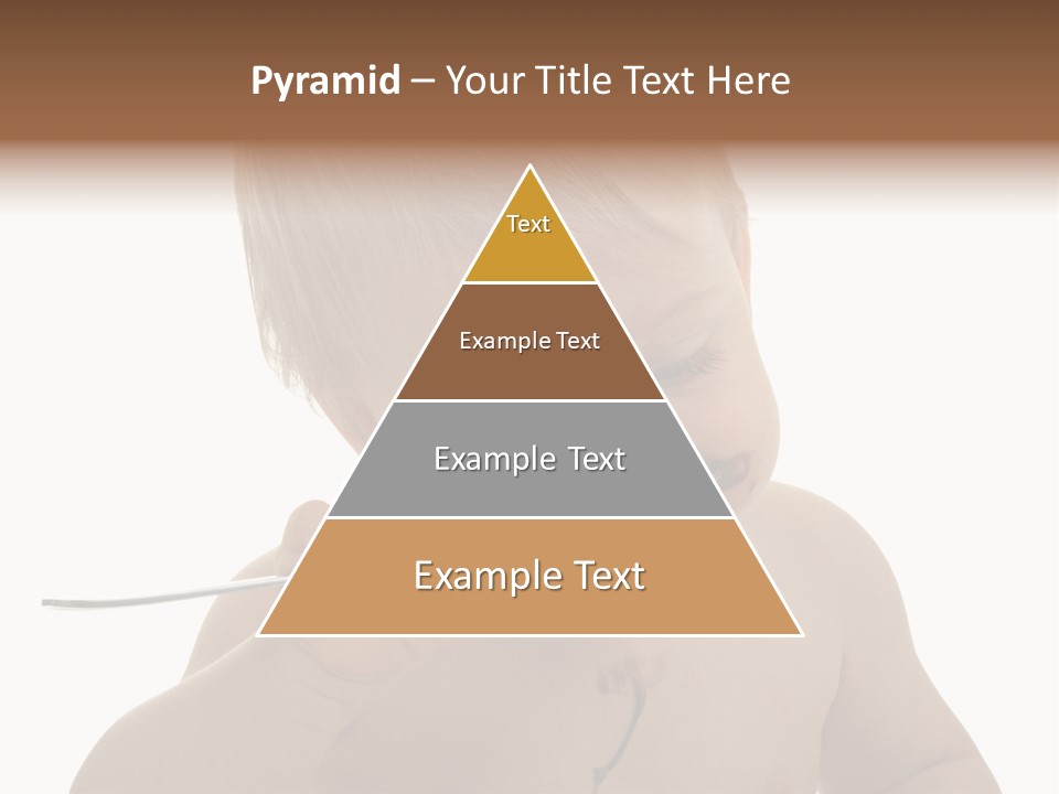 Heureux Blond Blanc PowerPoint Template