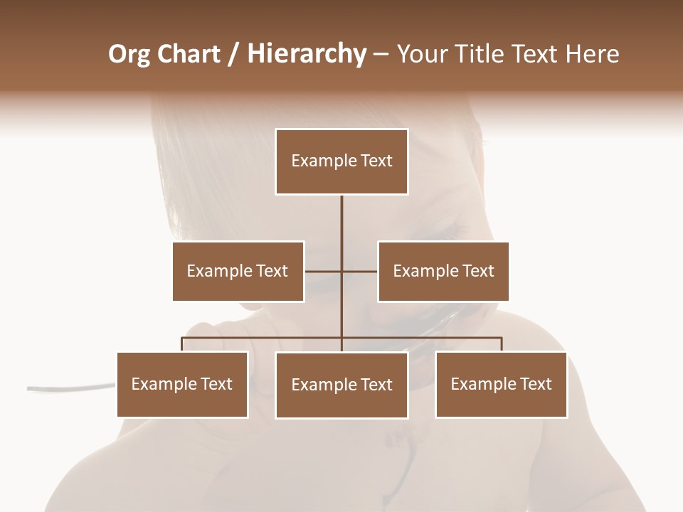 Heureux Blond Blanc PowerPoint Template