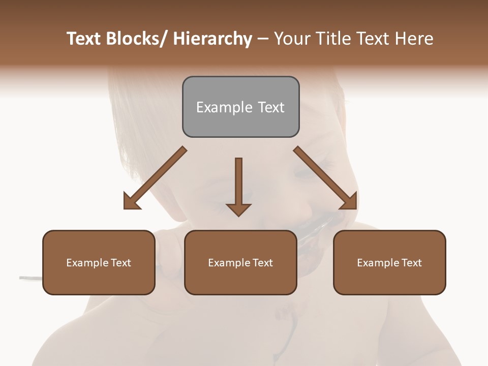 Heureux Blond Blanc PowerPoint Template