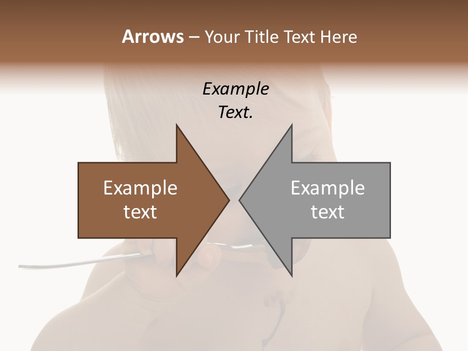 Heureux Blond Blanc PowerPoint Template