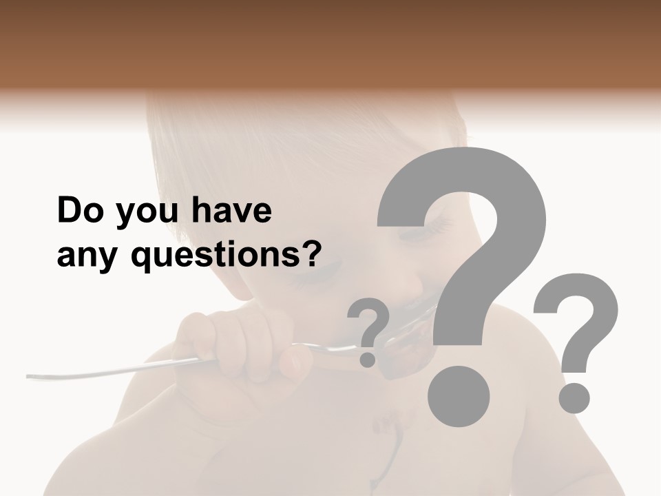 Heureux Blond Blanc PowerPoint Template