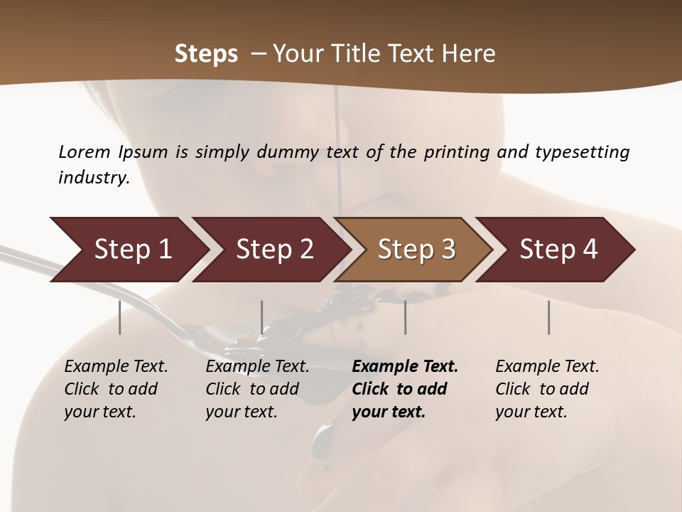 Regarder Dessert Bonheur PowerPoint Template