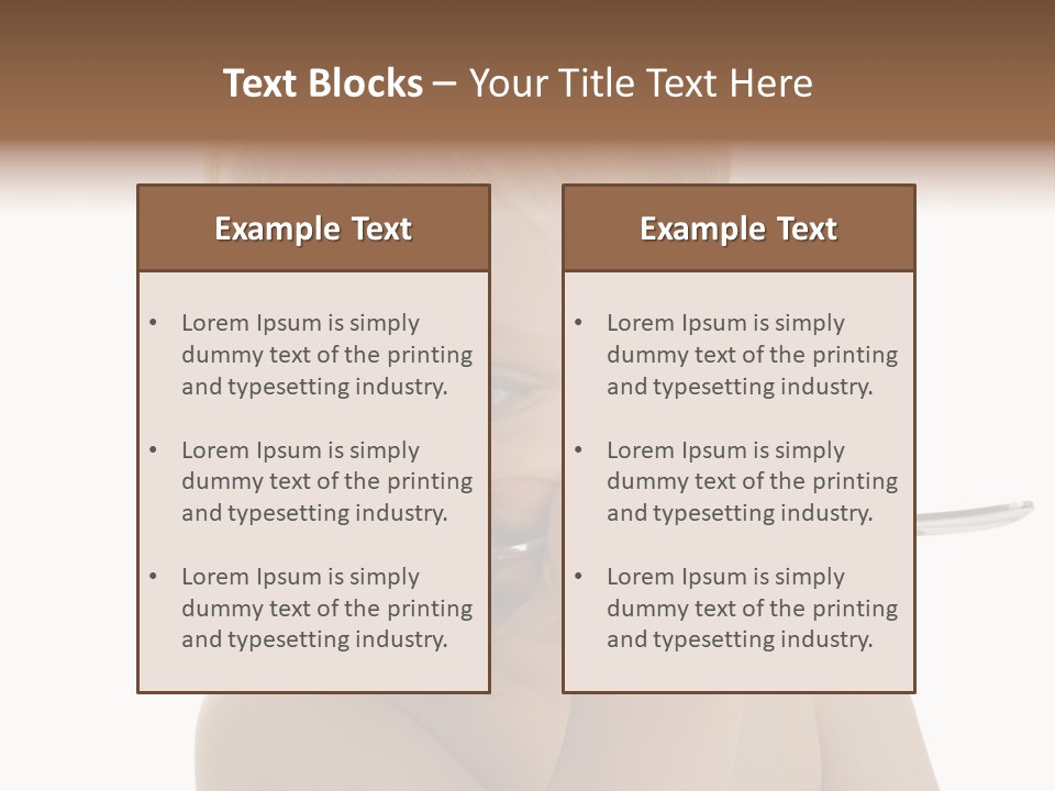 Adorable Visage Studio PowerPoint Template