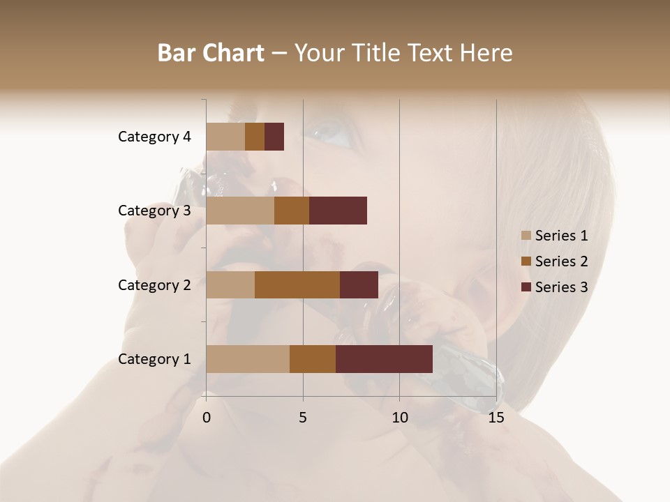 Bleu Blond Mignon PowerPoint Template