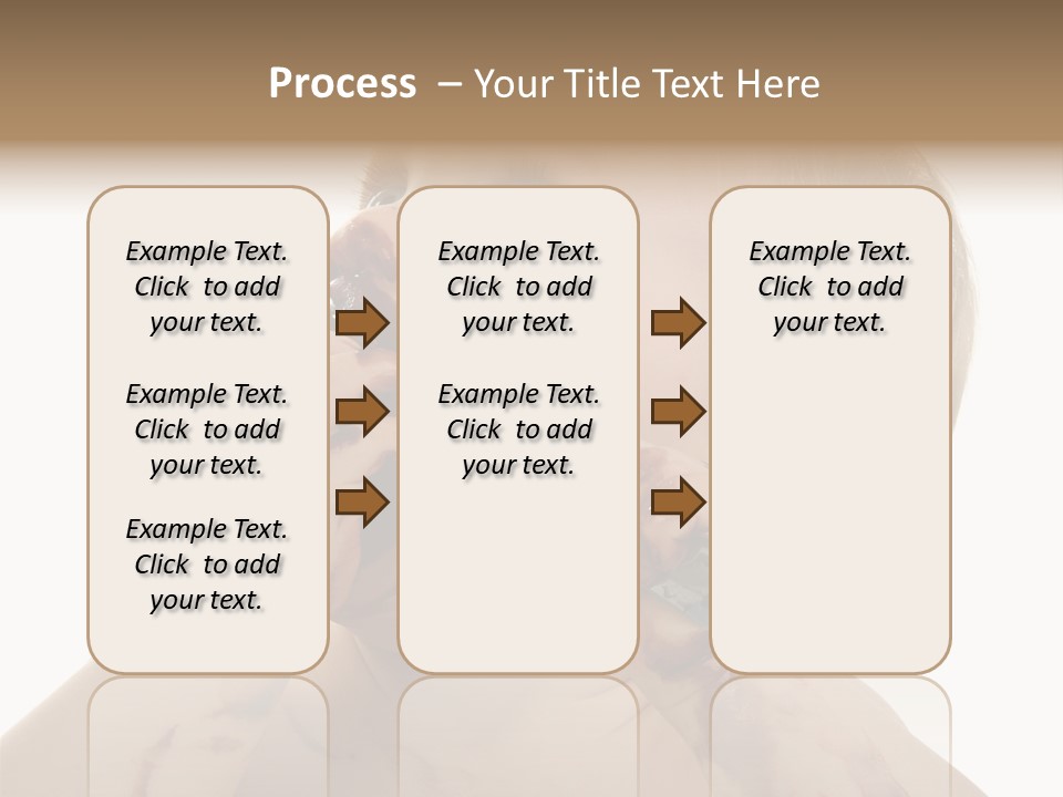 Bleu Blond Mignon PowerPoint Template