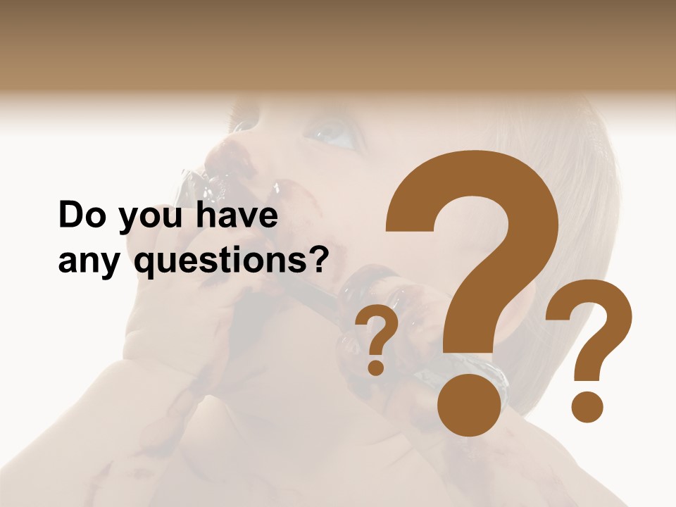 Bleu Blond Mignon PowerPoint Template