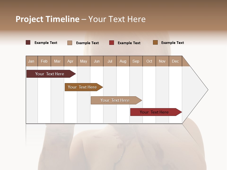 Blanc Nourriture Expression PowerPoint Template