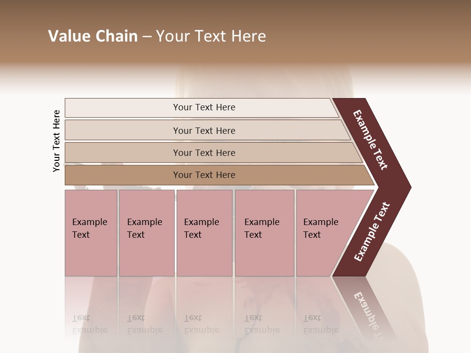 Blanc Nourriture Expression PowerPoint Template