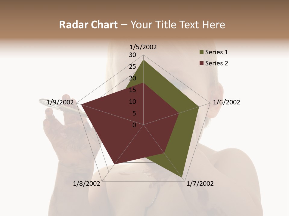 Blanc Nourriture Expression PowerPoint Template