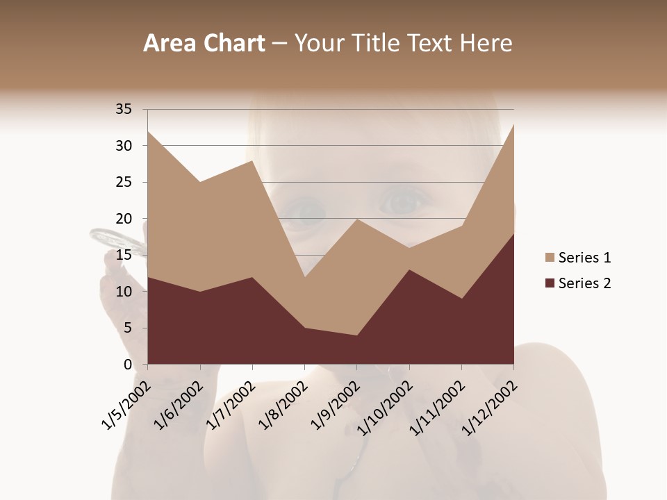 Blanc Nourriture Expression PowerPoint Template