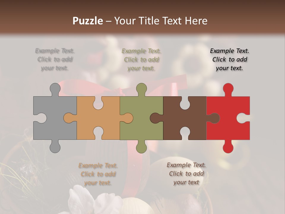 Easter Egg Gift Spring PowerPoint Template