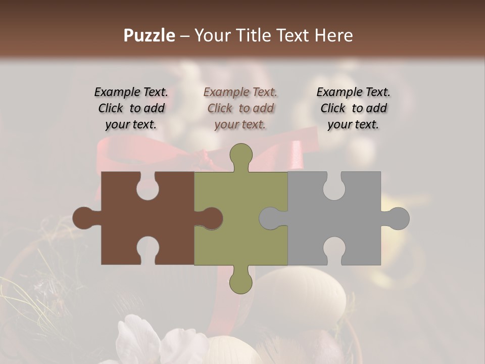 Easter Egg Gift Spring PowerPoint Template