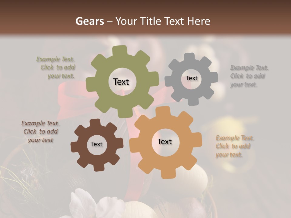 Easter Egg Gift Spring PowerPoint Template