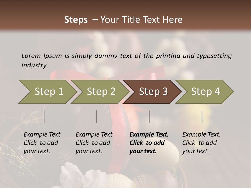 Easter Egg Gift Spring PowerPoint Template