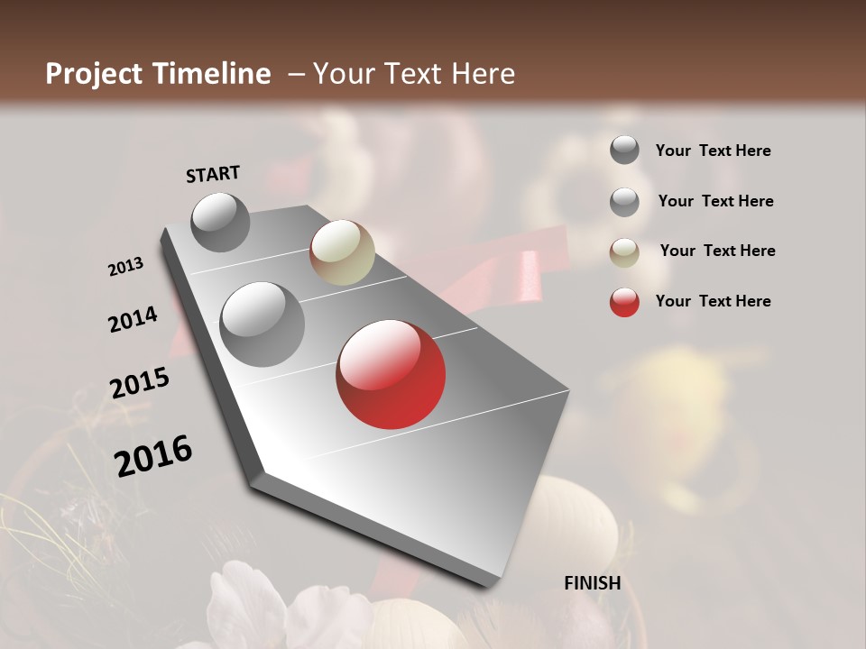 Easter Egg Gift Spring PowerPoint Template