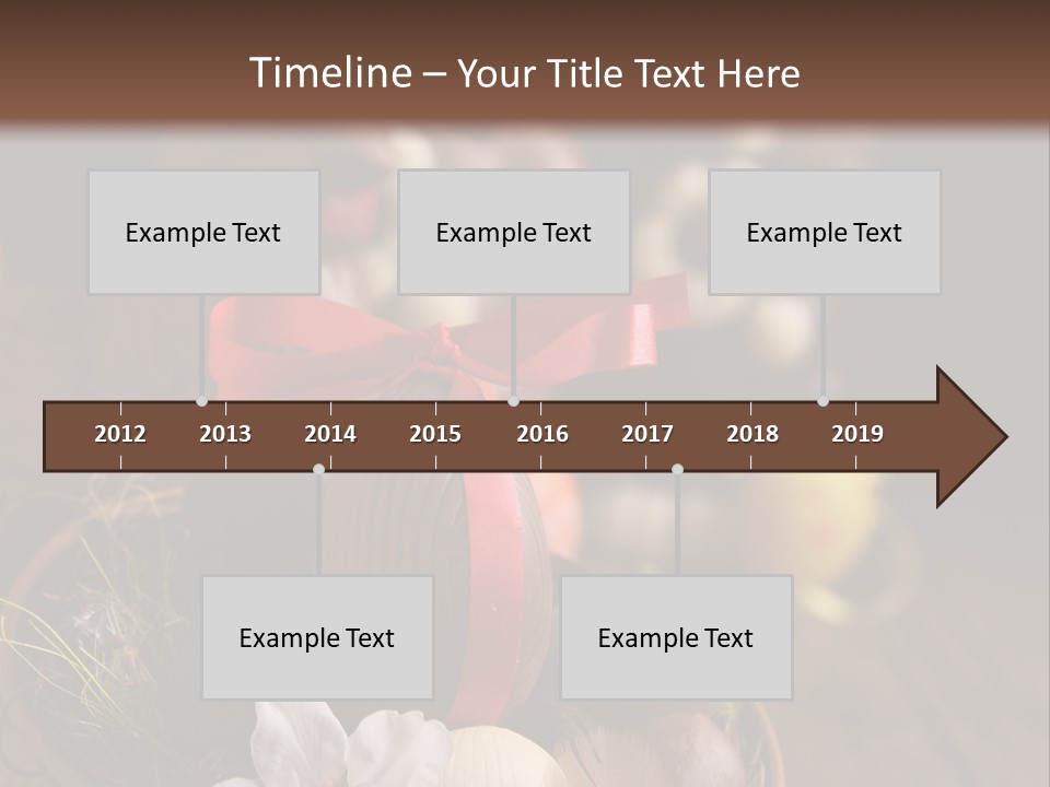 Easter Egg Gift Spring PowerPoint Template