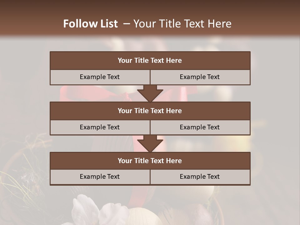 Easter Egg Gift Spring PowerPoint Template