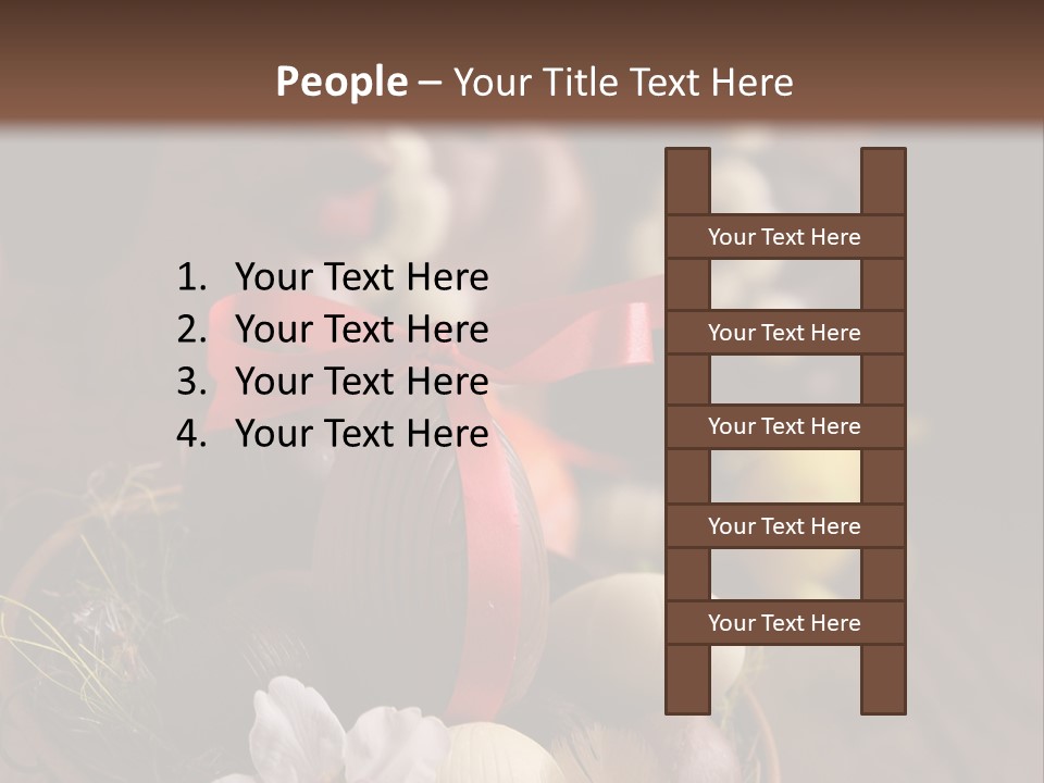 Easter Egg Gift Spring PowerPoint Template