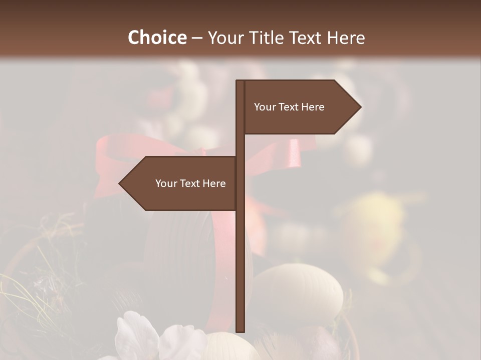 Easter Egg Gift Spring PowerPoint Template