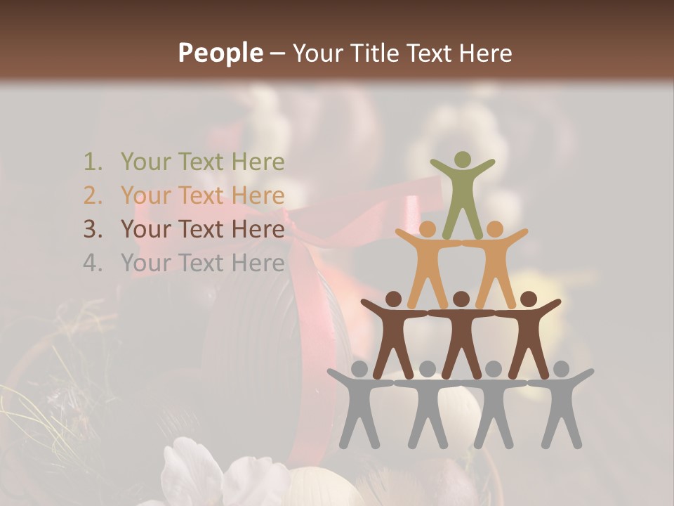 Easter Egg Gift Spring PowerPoint Template