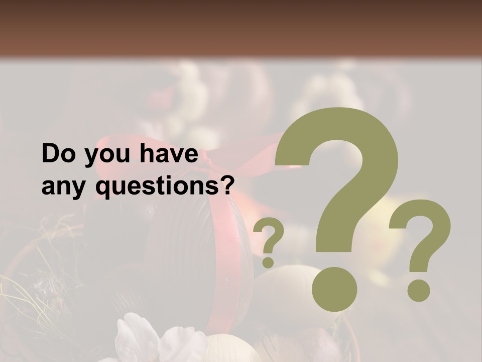 Easter Egg Gift Spring PowerPoint Template