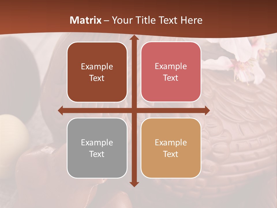 Decoration Gastronomy Chicken PowerPoint Template