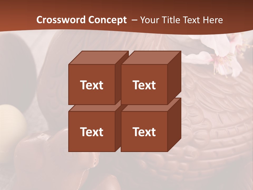 Decoration Gastronomy Chicken PowerPoint Template