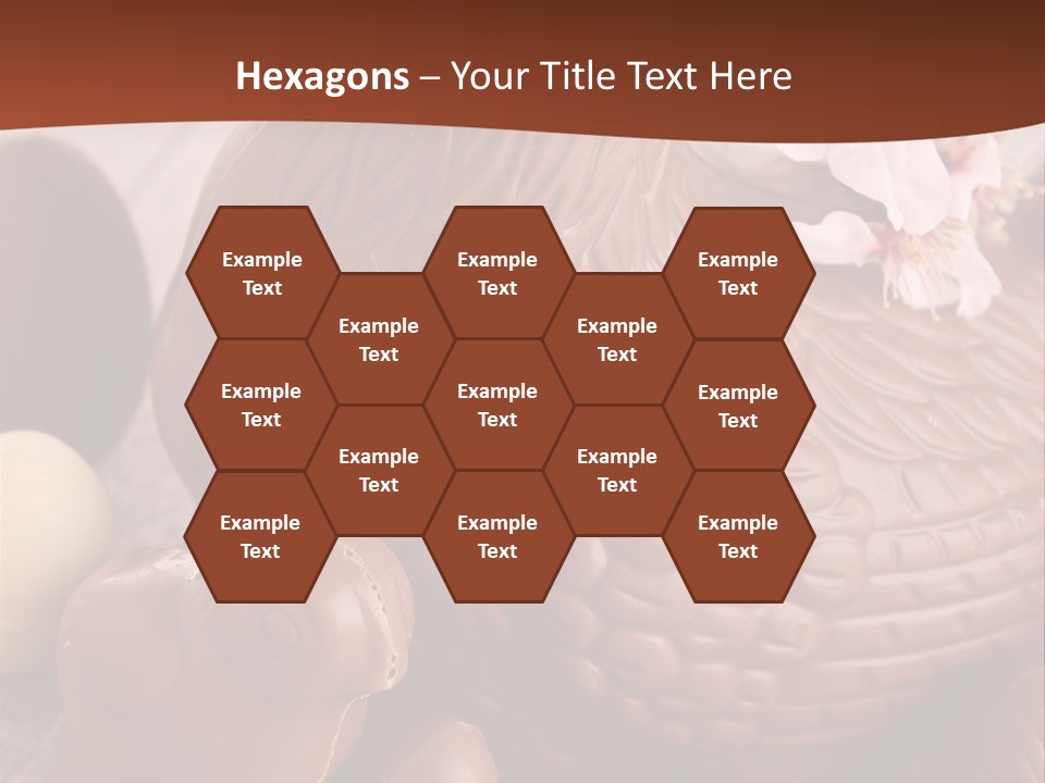 Decoration Gastronomy Chicken PowerPoint Template