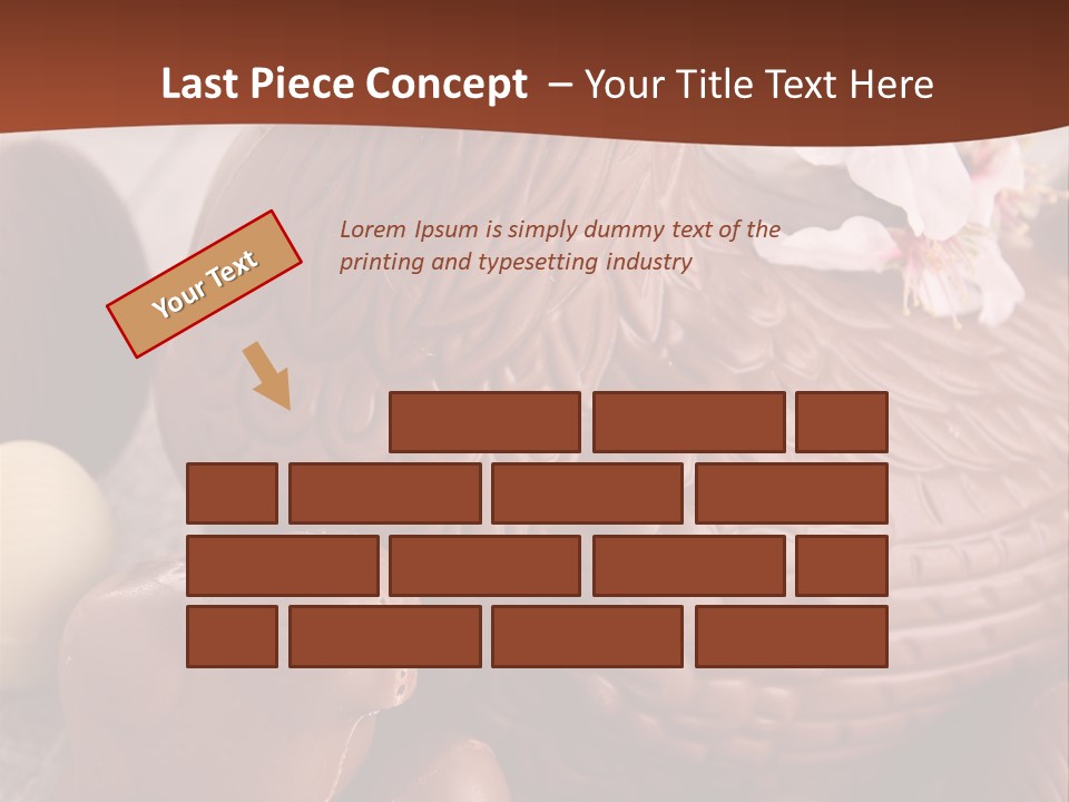 Decoration Gastronomy Chicken PowerPoint Template